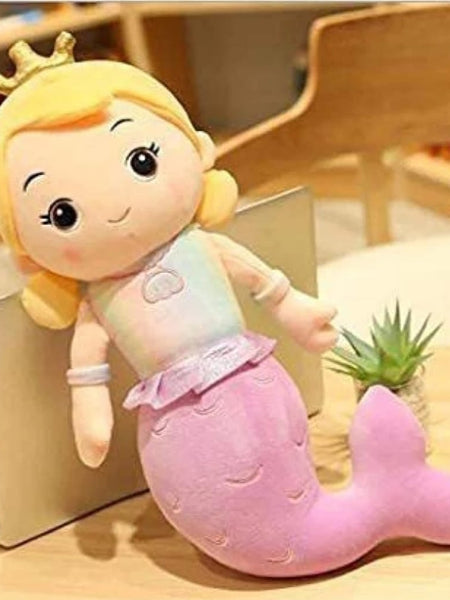 Mermaid Plush Toy - Dive into Enchanting Cuddles Under the Sea!