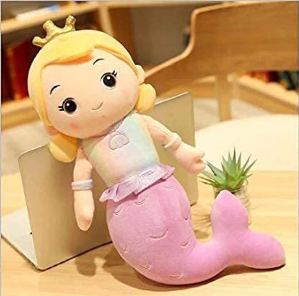 Mermaid Plush Toy - Dive into Enchanting Cuddles Under the Sea!