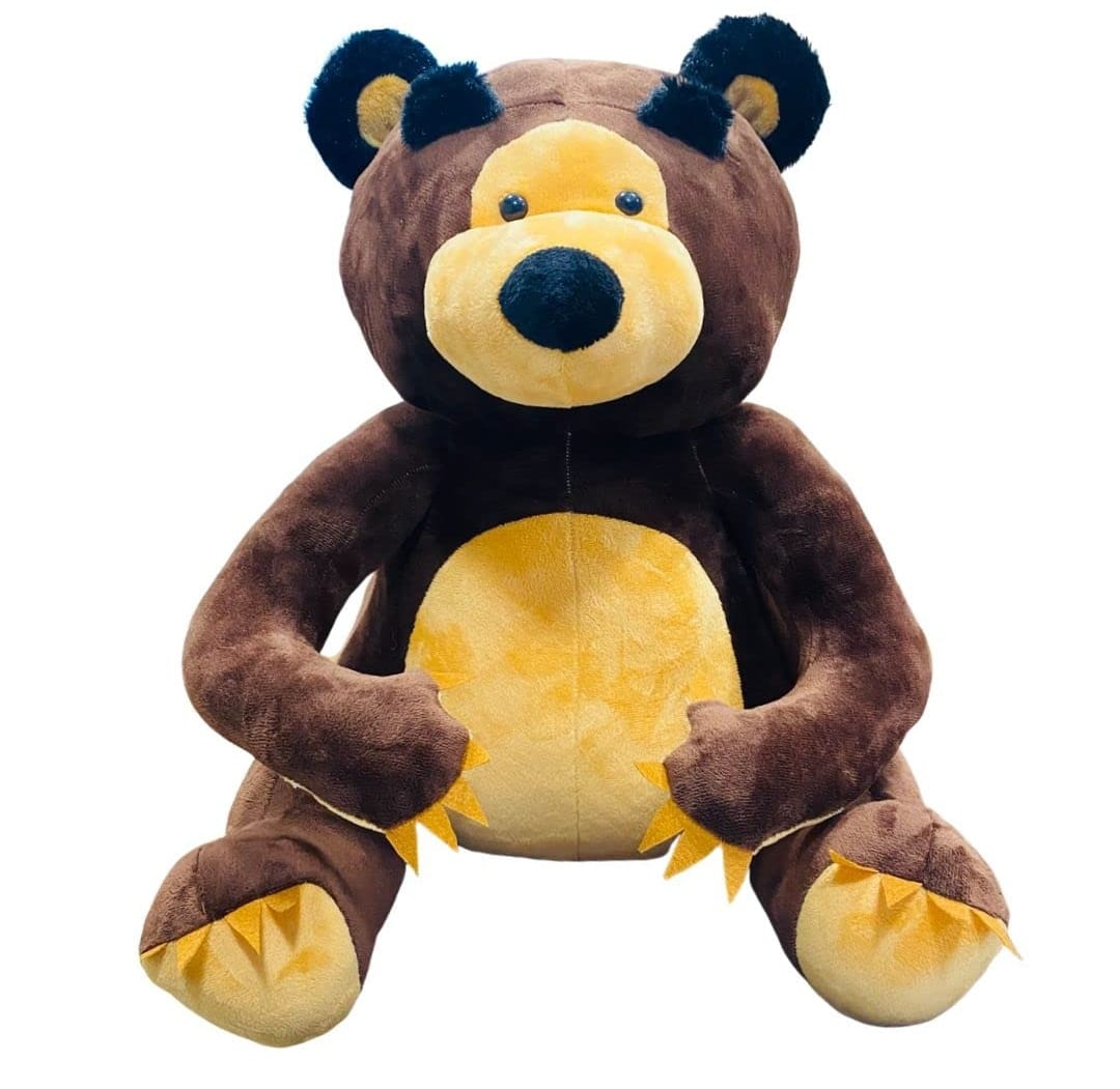 Experience Adventures with Masha Bear Plush Toy