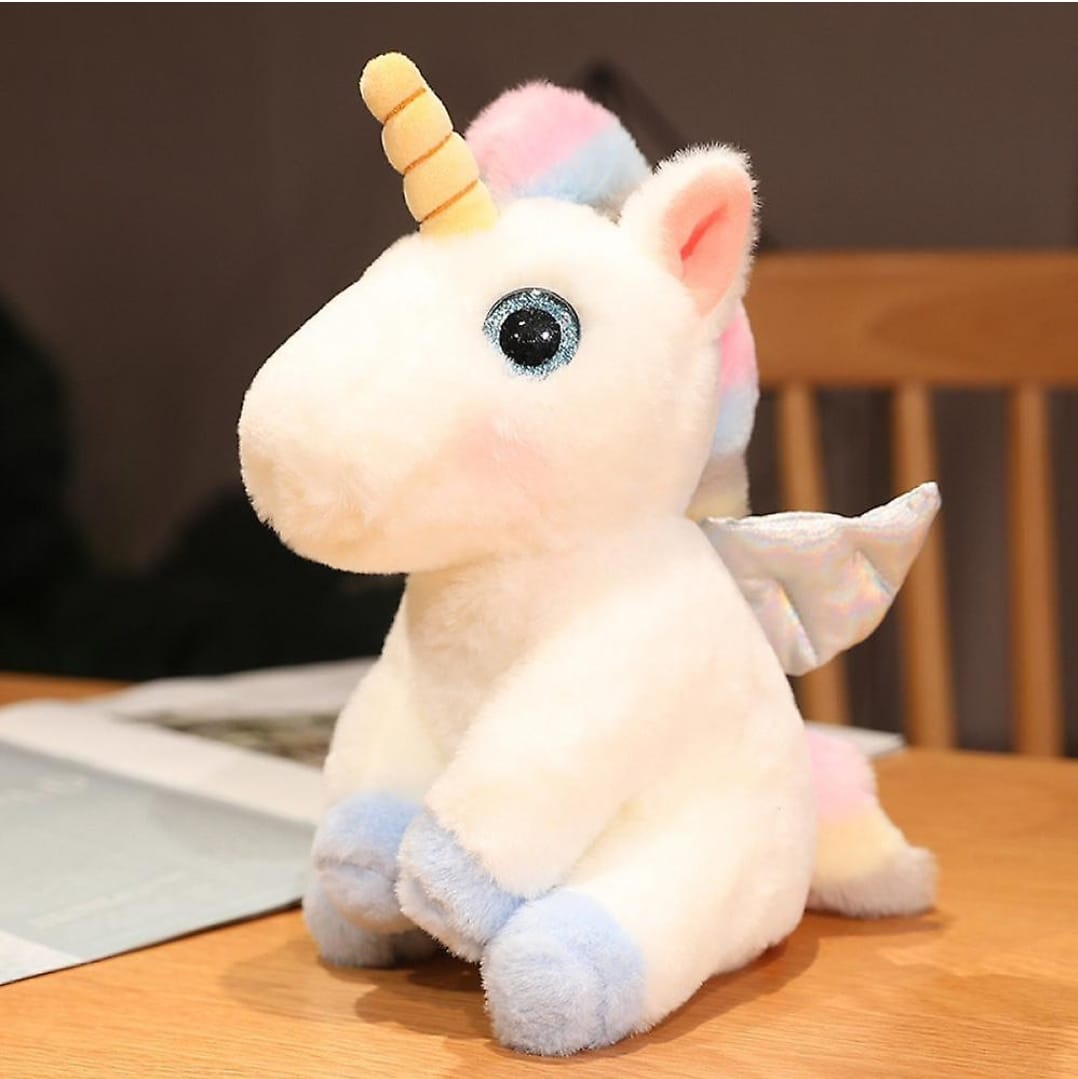 Experience Enchantment with  Cute Unicorn Plush Toy! 🦄