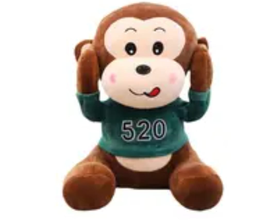 Monkey Plush Toy - A Playful Pal for Endless Adventures!"