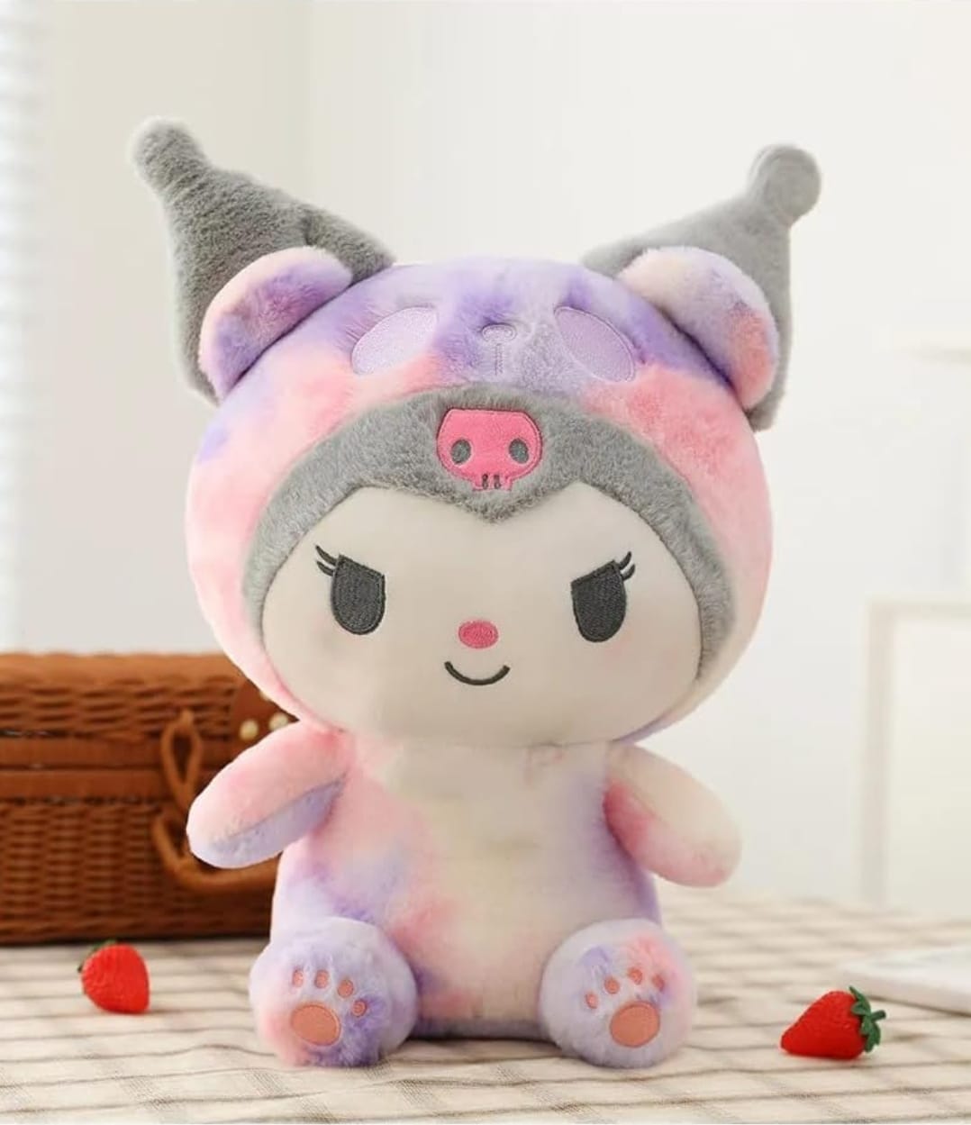 "Kuromi Plush - Embrace the Edgy Charm of Sanrio's Mischievous Darling!"