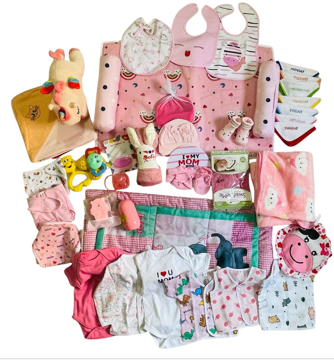 Ultimate Baby Care Mega Set – 45 Essential Items for Your Little One