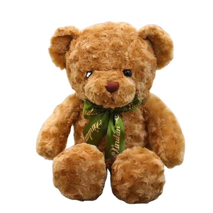 Ribbon Teddy Plush – Cute, Cuddly, and Full of Charm!