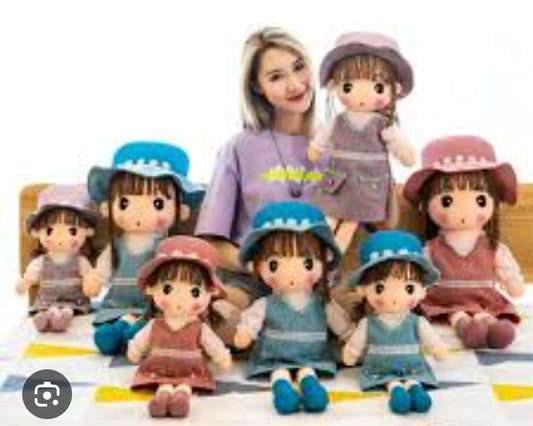 Cap Doll Super Soft – 45cm Soft Plush Doll
