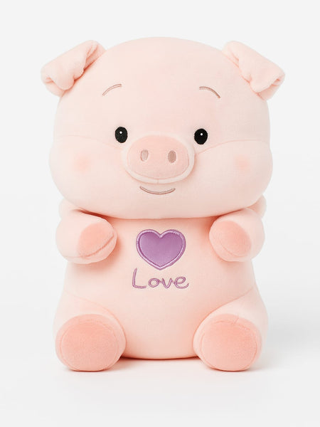 Heart Pig Plush Toy 35 cm – Soft & Cute Gift for Kids