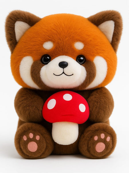 Mushroom Fox Plush Toy 35 cm – Soft & Adorable Gift for Kids