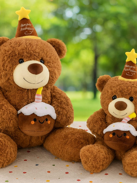 Birthday Bear Soft Toy