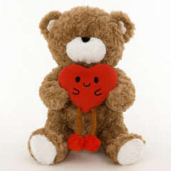 Teddy Bear with Heart – 40 cm Cute Plush Soft Toy Gift