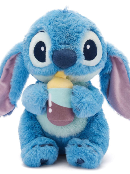 Stitch Soft Toy with Bottle 35 CM | Cute Plush Toy for Gifting
