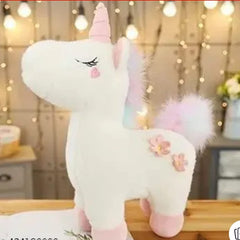 Gold Unicorn Soft Toy – 30cm Plush