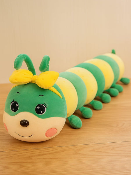 Caterpillar Plush Toy 80 cm – Colorful Soft Toy