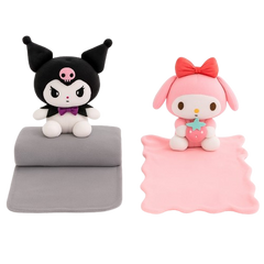 keromi Character Pink Melody Soft Toy with Blanket – 55 cm Plush, 550 gm