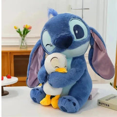 Stitch with Duck Plush Toy – Cute Cartoon Soft Toy