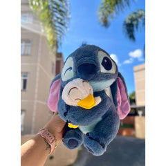 Stitch with Duck Plush Toy – Cute Cartoon Soft Toy