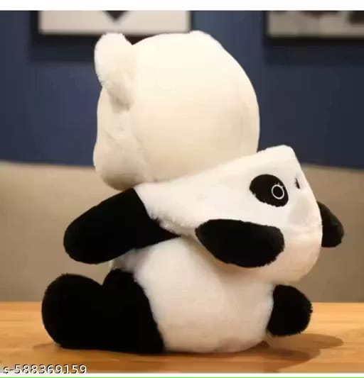 “28 cm teddy bear wearing soft hoodie sitting upright”