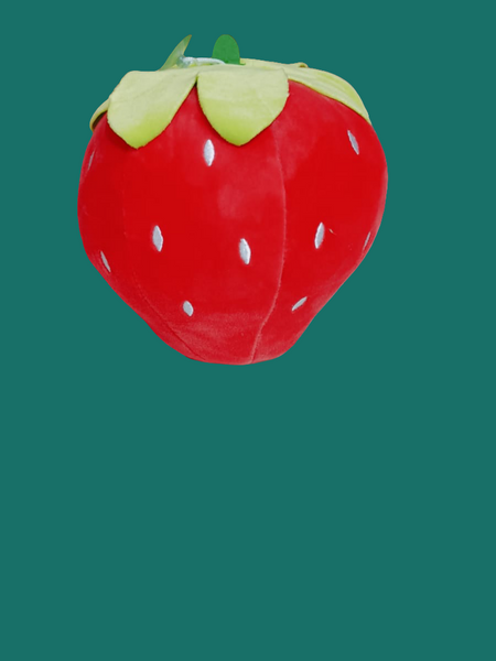 Strawberry Plush Pillow - Sweet Dreams with a Berry Twist