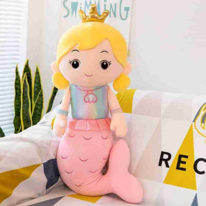 50cm Mermaid Soft Toy: Perfect Cuddle Companion for all