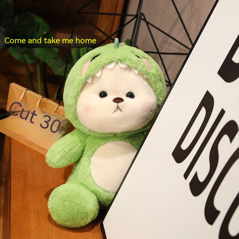 Adorable 55cm Green Hoodie Teddy Bear