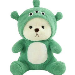 Green Hoodie Plush Toy – Cute Character Teddy | 45 cm