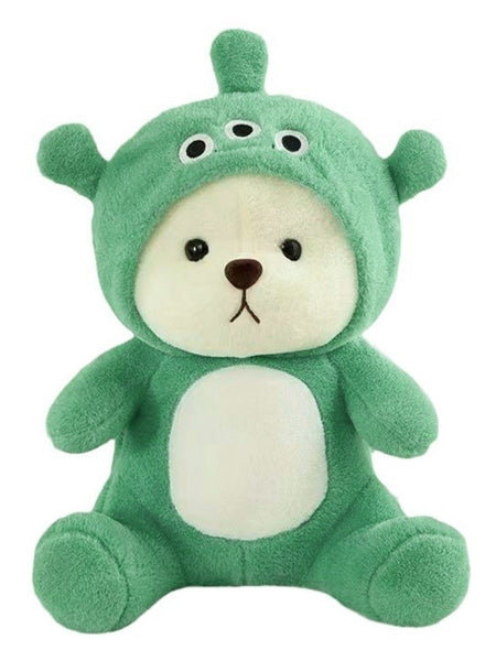 Green Hoodie Plush Toy – Cute Character Teddy | 45 cm