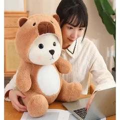 Brown hoodie Teddy | 28 cm