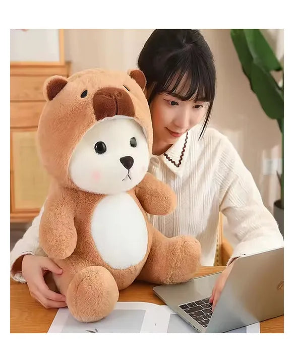 Brown hoodie Teddy | 28 cm