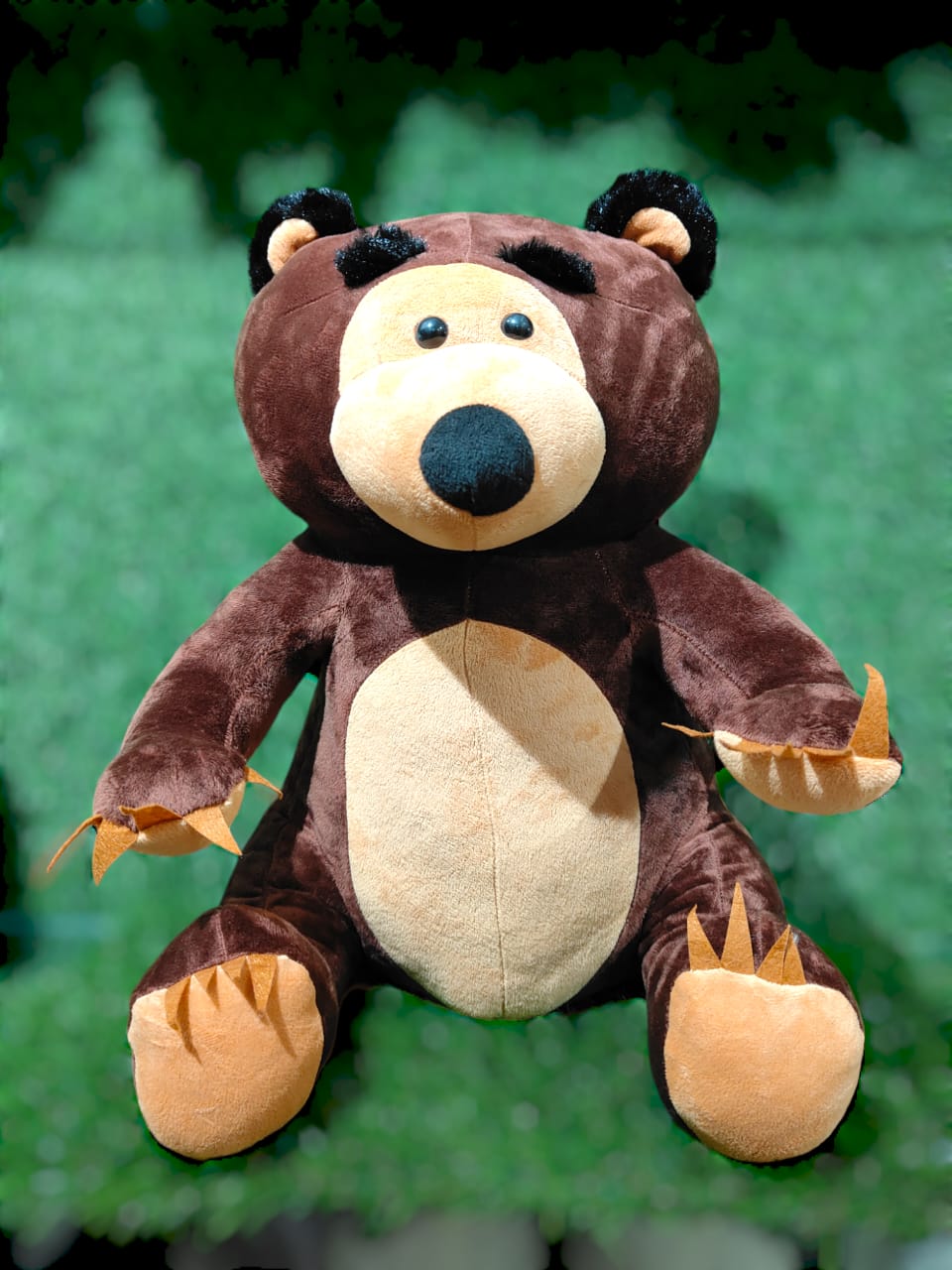 Experience Adventures with Masha Bear Plush Toy