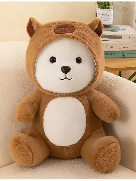 Brown hoodie Teddy | 28 cm