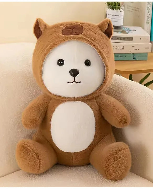 Brown hoodie Teddy | 28 cm