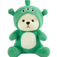 Green Hoodie Plush Toy – Cute Character Teddy | 45 cm