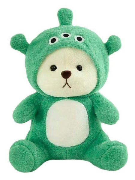 Green Hoodie Plush Toy – Cute Character Teddy | 45 cm