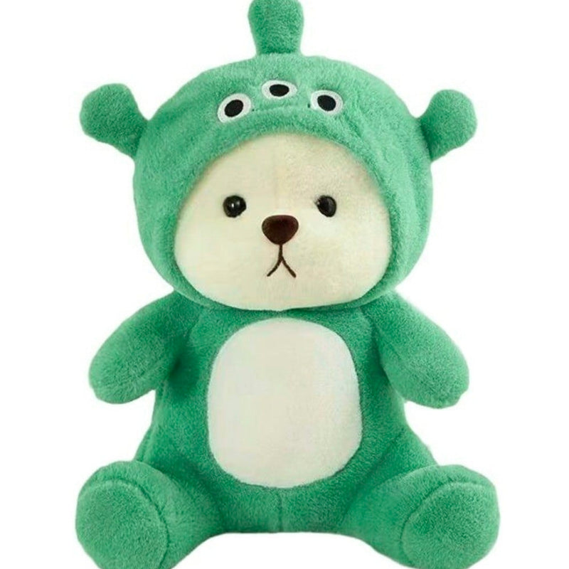 Green Hoodie Plush Toy – Cute Character Teddy | 45 cm