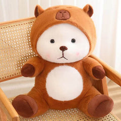Brown hoodie Teddy | 28 cm