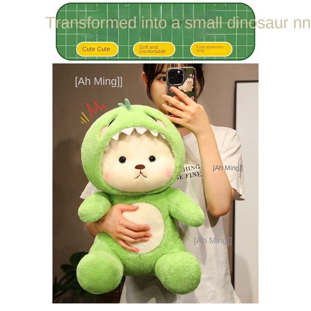 Adorable 55cm Green Hoodie Teddy Bear